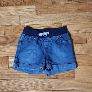 Girl's denim jean shorts